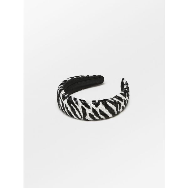 Zestroke Beaded Hårbøyle - Ebony 