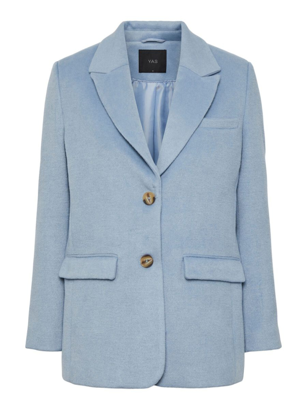 Willa Wool Mix Blazer - Ashley Blue - Image 2