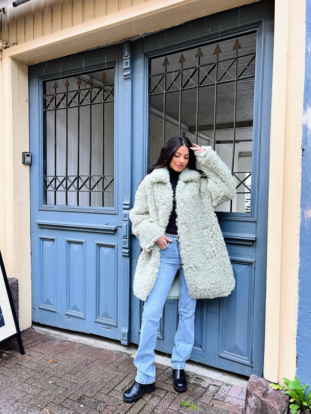 Gwen Coat - Pistachio Sorbet - Image 6