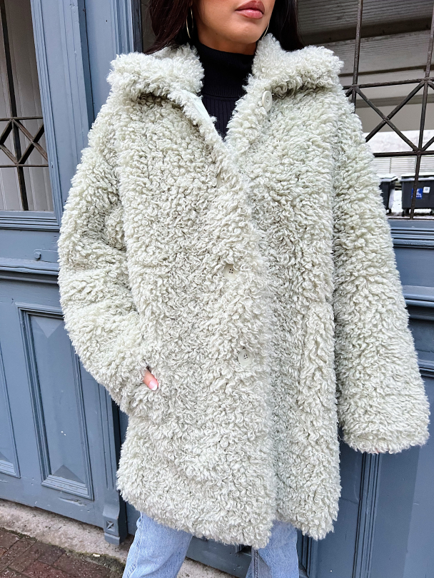Gwen Coat - Pistachio Sorbet - Image 7