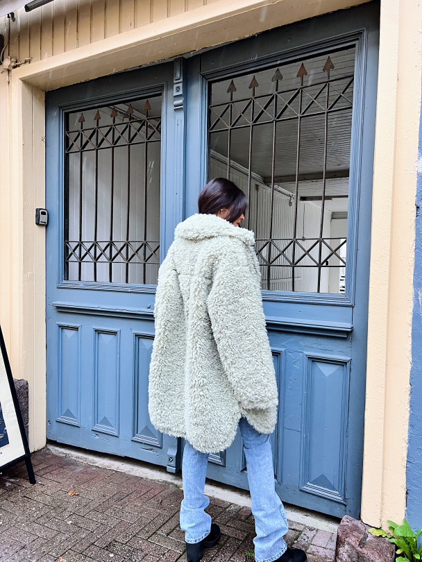 Gwen Coat - Pistachio Sorbet - Image 9
