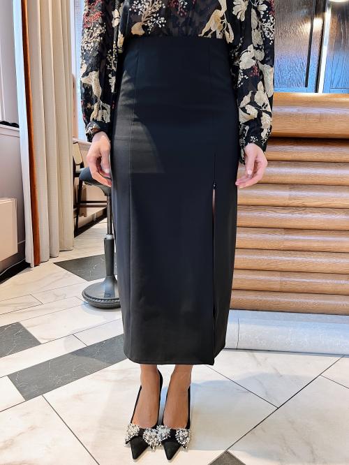 Joelle Long Skirt - Black 