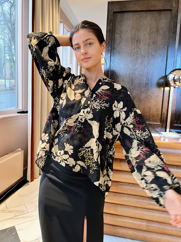 Mystery Blouse - Black  - Image 5
