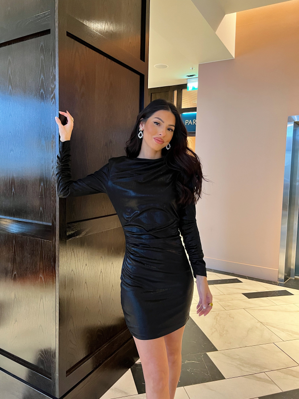 Shine Dress - Black  - Image 6