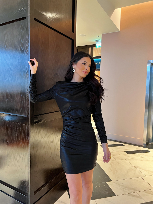 Shine Dress - Black  - Image 7