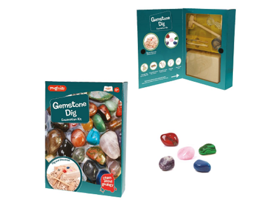 Hobbysett - Grav ut en edelstener