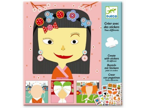 Klistremersett - Ansikter