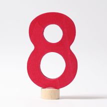 Tall "8" til bursdagsring