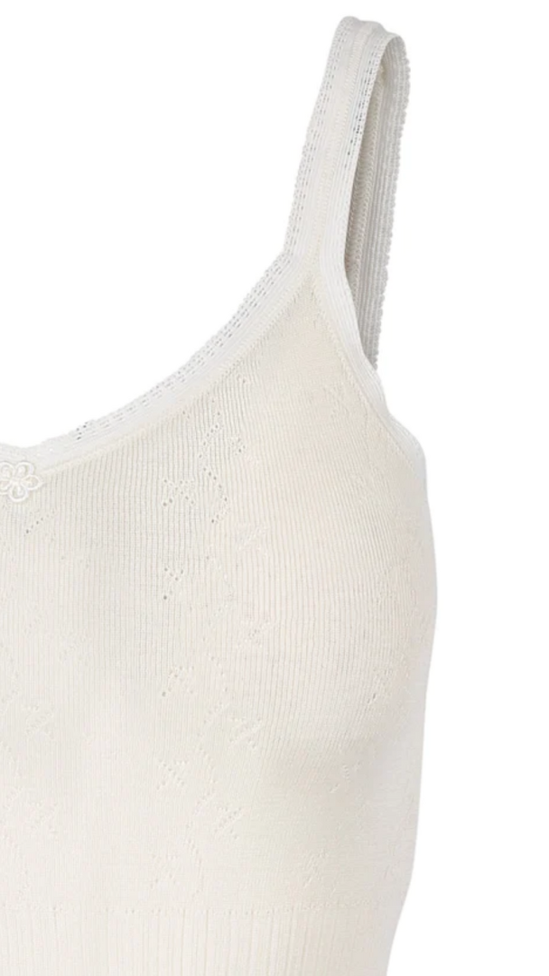 Vintage Lace camisole, champagne - Image 2