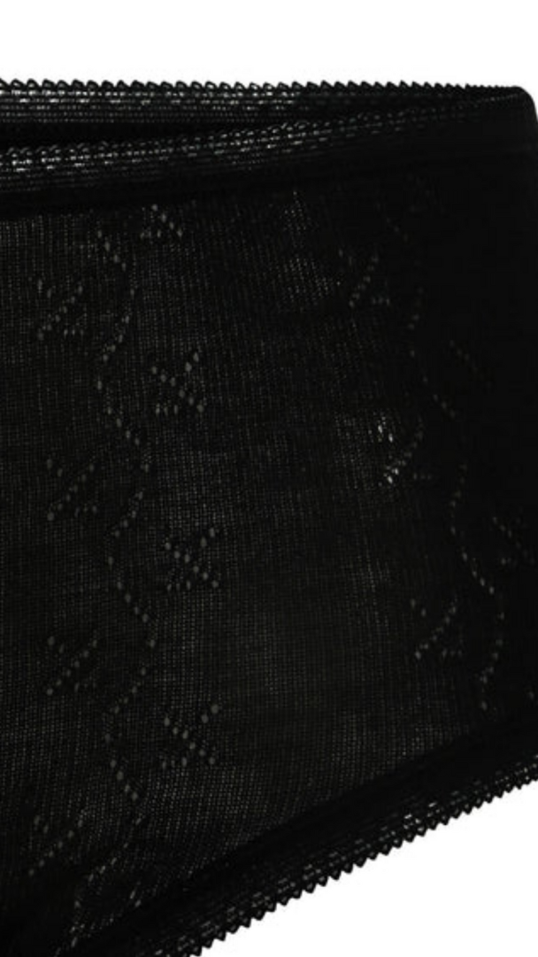 'Vintage Lace' panty, black - Image 4