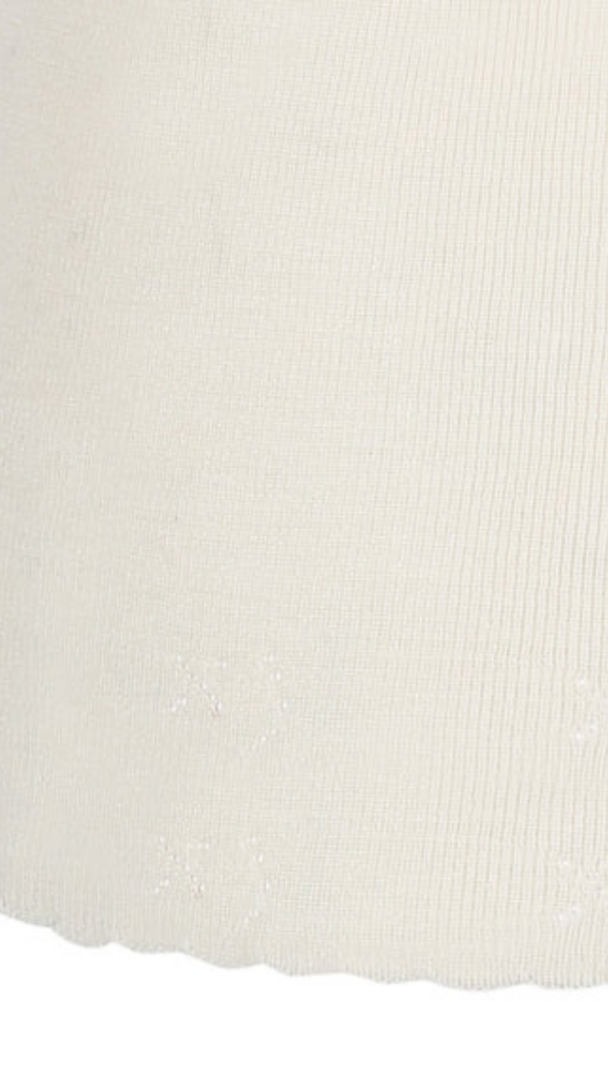 Vintage Lace string slip, champagne - Image 3