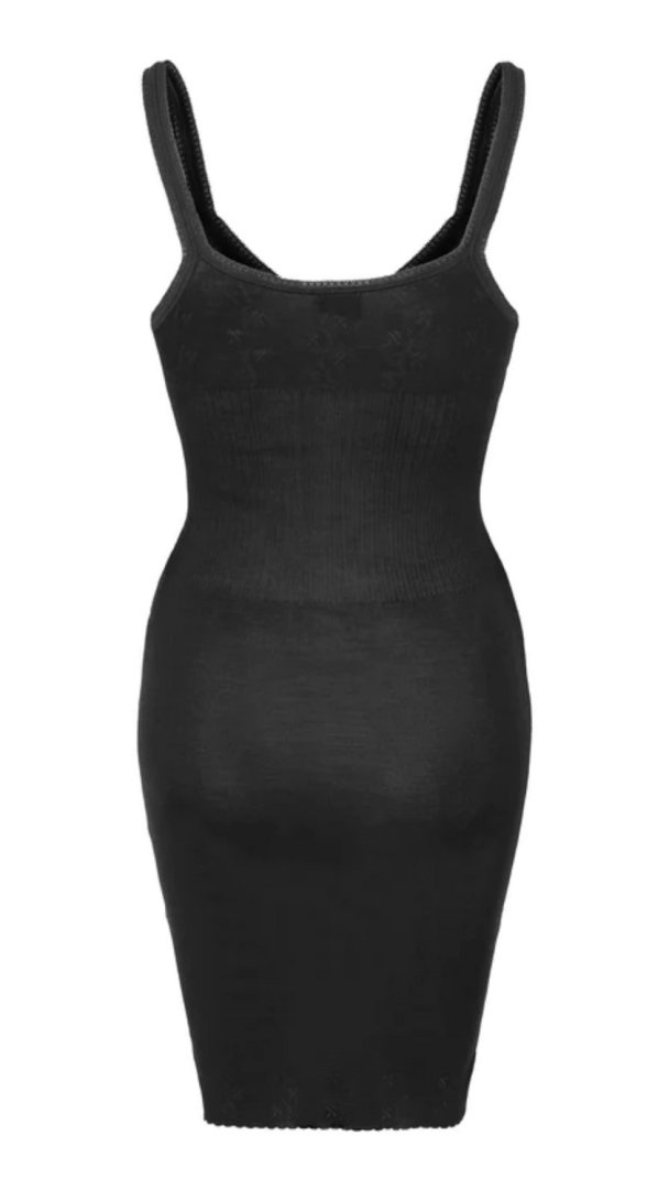 'Vintage Lace' string slip, black - Image 4