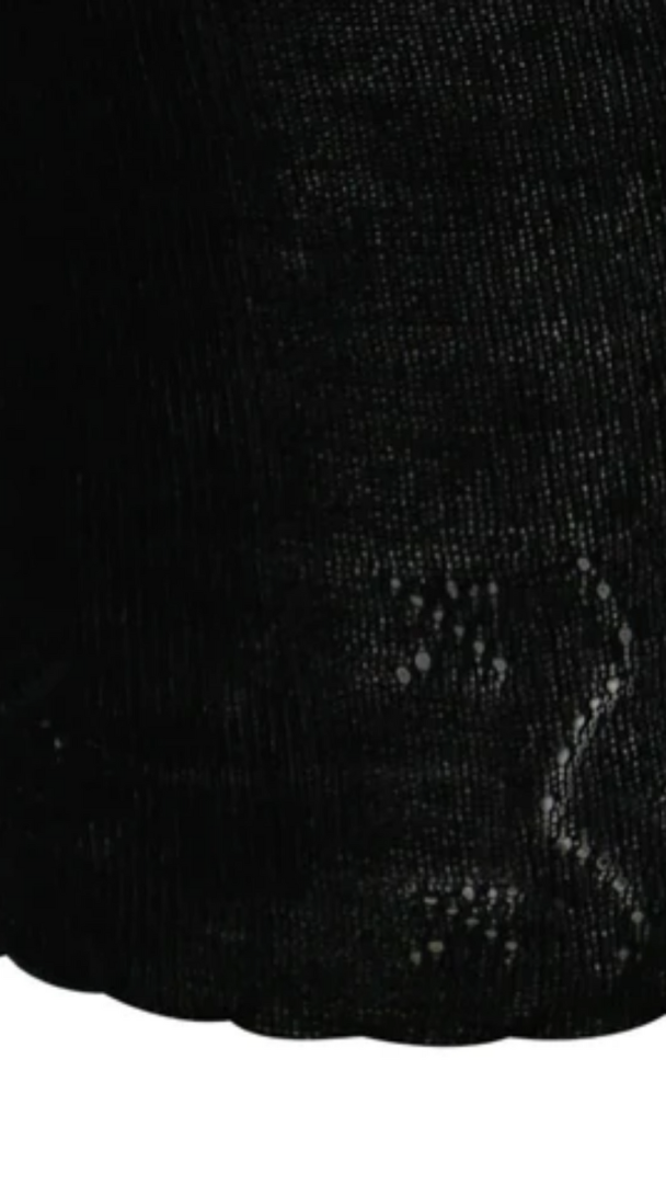 'Vintage Lace' string slip, black - Image 5