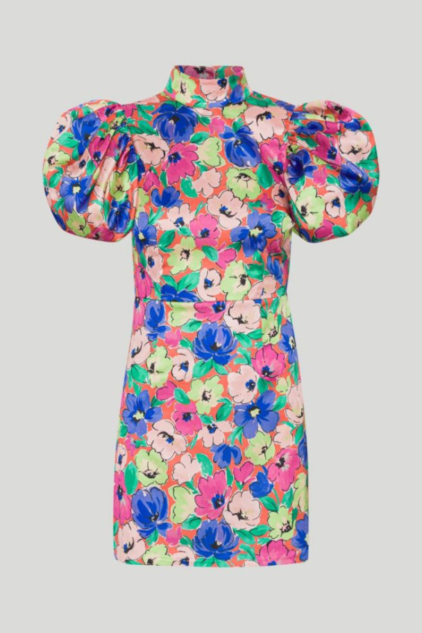 Silky Puff - Sleeve Dress - Necatrine Comb - Image 3