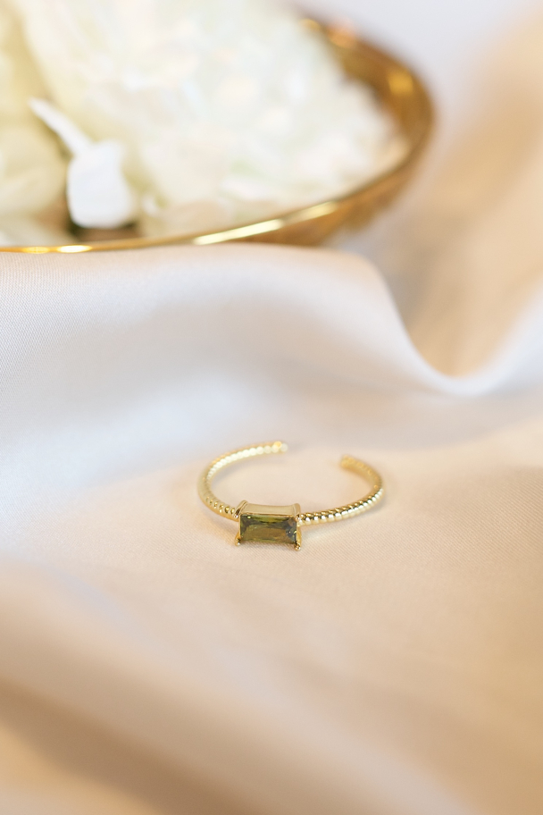 Carmelia Ring - Olive