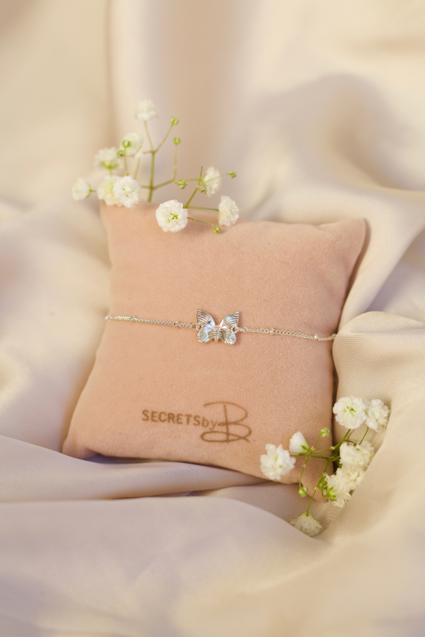Butterfly Bracelet - Silver 