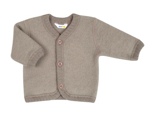 Joha | Cardigan Ullfleece - Sesame Melange