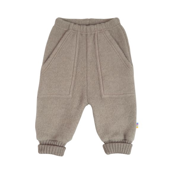 JOHA - BAGGY BUKSE ULLFLEECE SESAME MELANGE