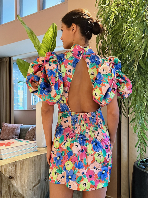 Silky Puff - Sleeve Dress - Necatrine Comb - Image 11