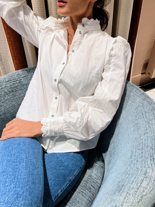Ebru Shirt - Star White  - Image 4