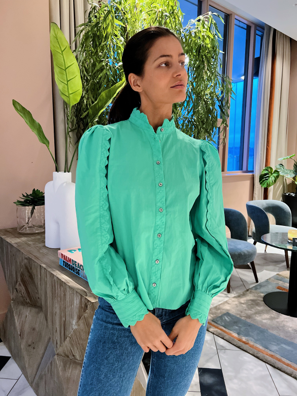 Ebru Shirt - Katydid - Image 2