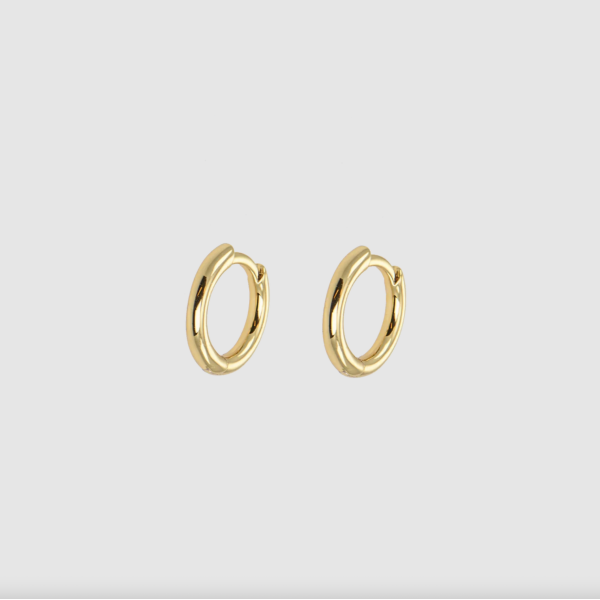 X-SMALL GOLD HOOPS