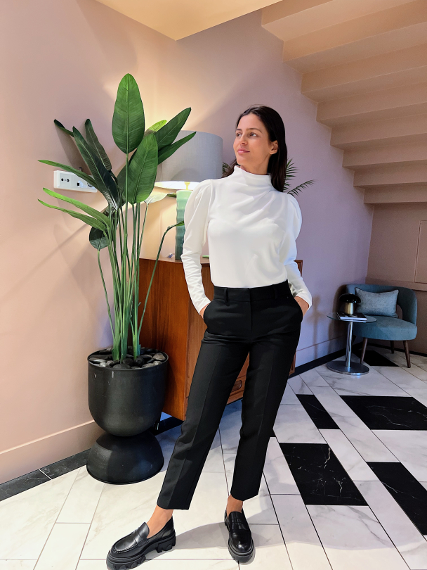 Rita - Ria Cropped Pant - Black  - Image 9