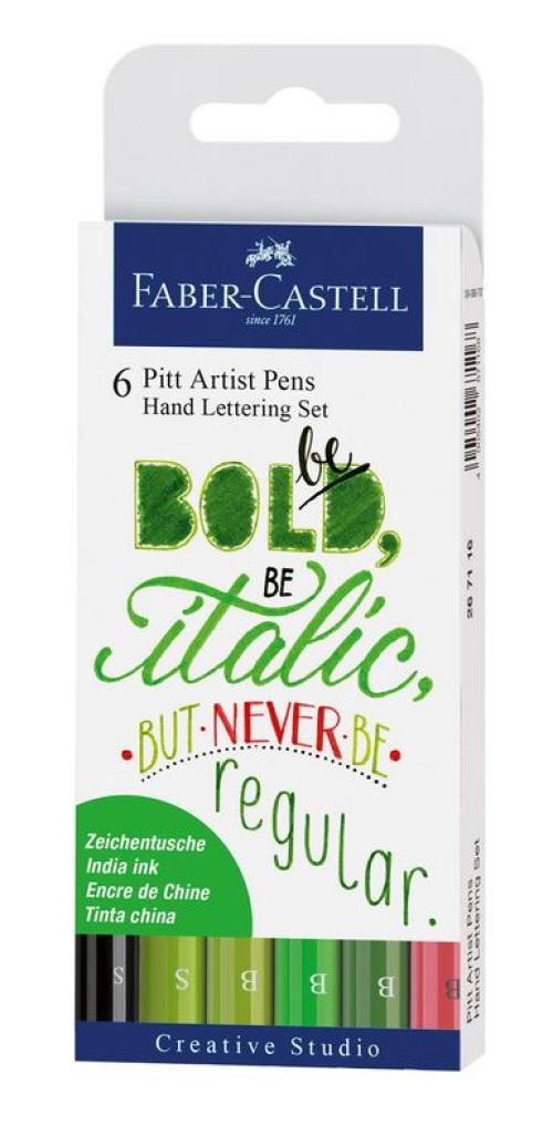 FC PITT Art pen Hand Lettering Green