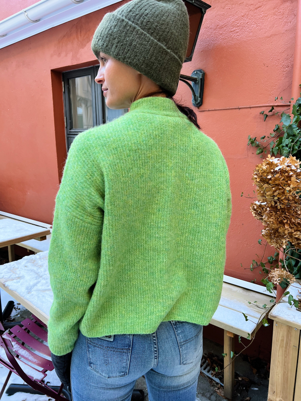 Alpha Short Cardigan - Minced Herb - Image 5