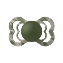 BIBS | Supreme Silikon 2-pk Tie Dye - Camo Green Mix