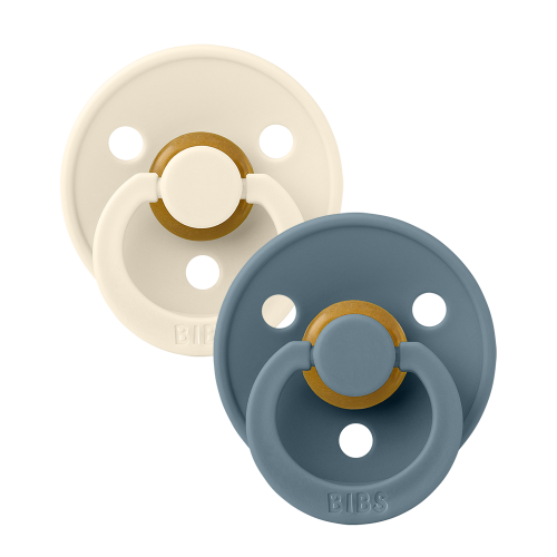 BIBS | Colour 2-pk - Ivory/Petrol