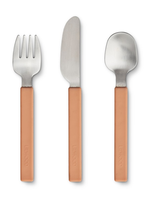 Liewood | Adrian Junior Cutlery Set - Tuscany Rose - Image 1