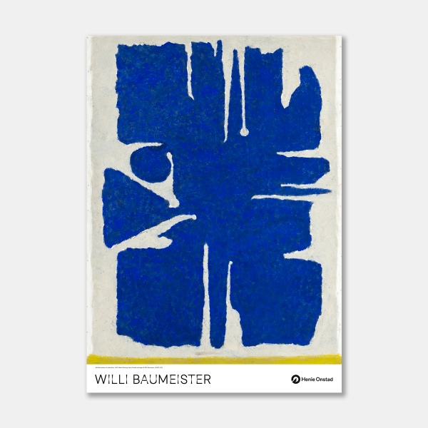 Willi Baumeister: Aru dark-blue, 1955