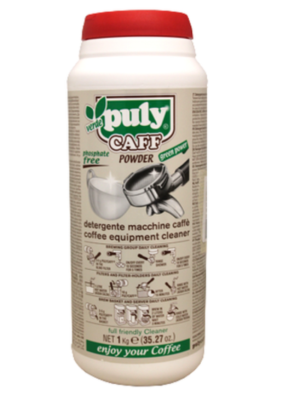 PULY CAFF RENSEPULVER 1 KG VERDE