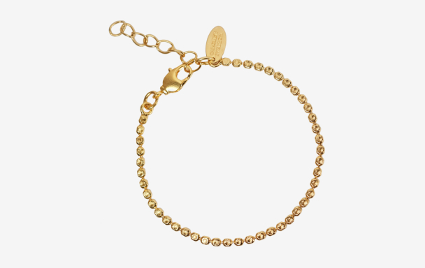 Diamond chain bracelet - Gold 