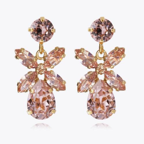 Mini Dione Earrings - Vintage Rose