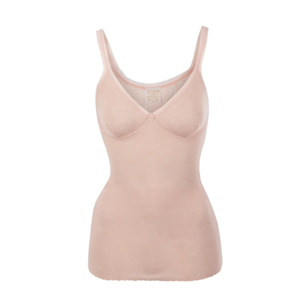 'Vintage Lace' string top, rosé