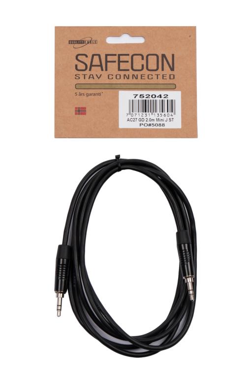 SAFECON AC27 2,0M mini st jack