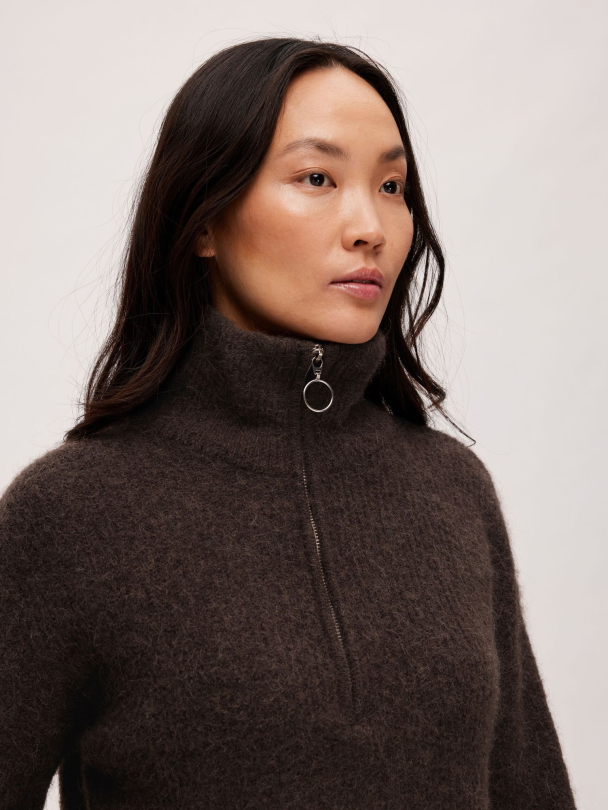 SELECTED FEMME Sia Half Zipper - Image 3