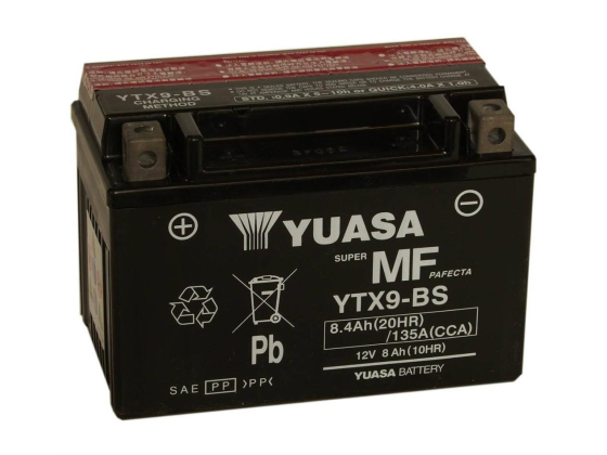 Yuasa - 12V YTX9-BS