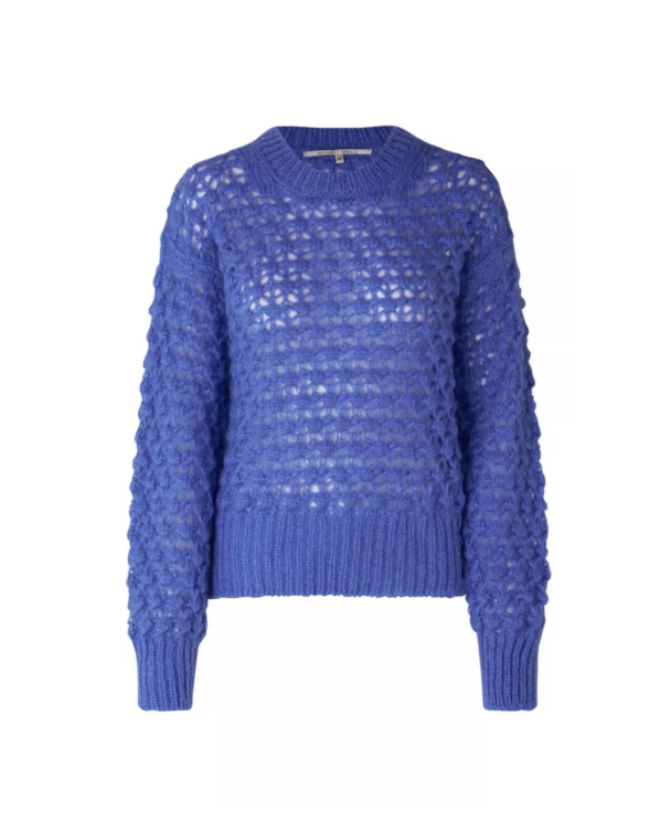 IIanka Knit O-Neck - Amparo Blue  - Image 2