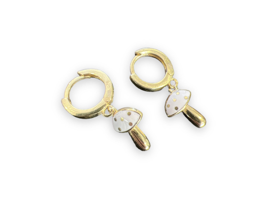 Ørering m. hvit sopp
