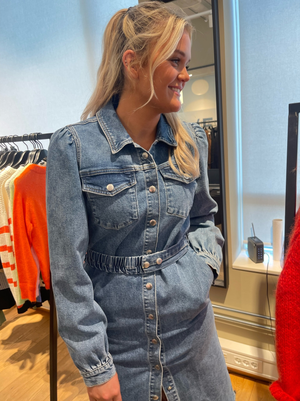 SELECTED FEMME Karna Denim Dress - Image 2