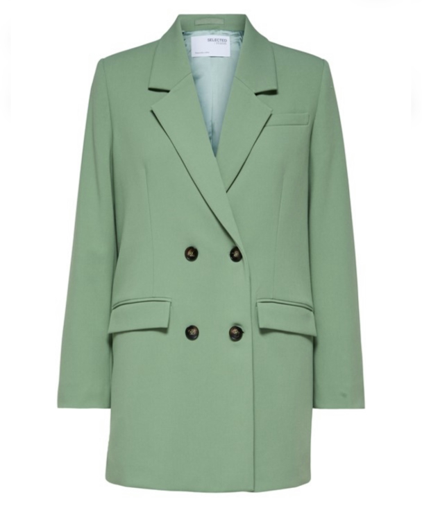 Myna Relaxed Blazer - Loden Frost - Image 2