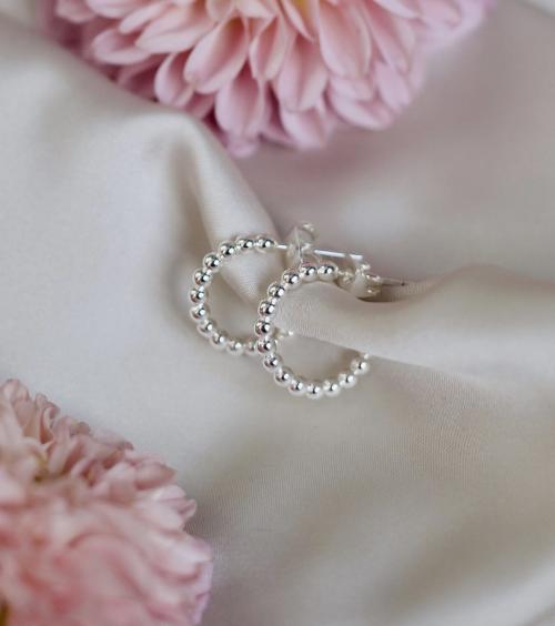 Sophie øreringer small silver
