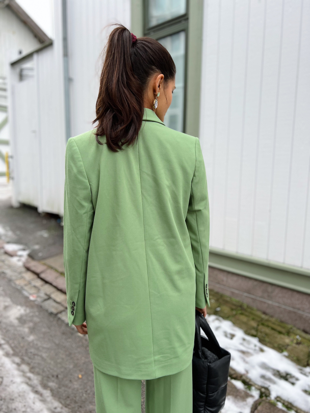 Myna Relaxed Blazer - Loden Frost - Image 3