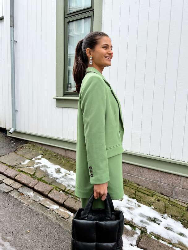 Myna Relaxed Blazer - Loden Frost - Image 4