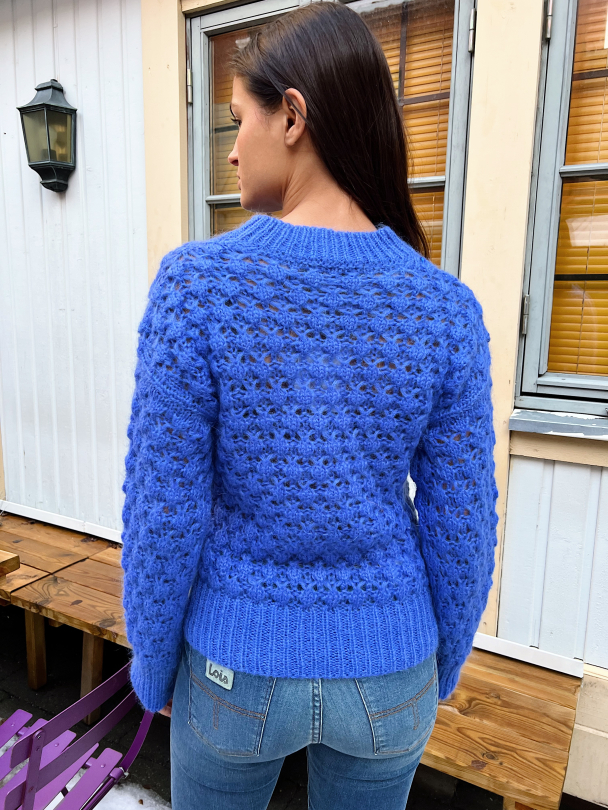 IIanka Knit O-Neck - Amparo Blue  - Image 6