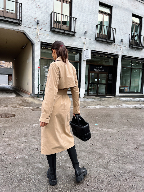 Sia Trench Coat - Cornstalk  - Image 7
