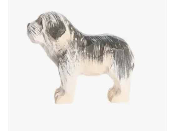 Hund, Nelly - dyrefigur i tre